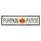 31.5" Metal Pumpkin Patch Fall Harvest Sign